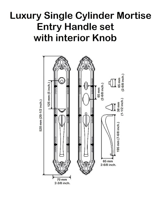 luxury mortise