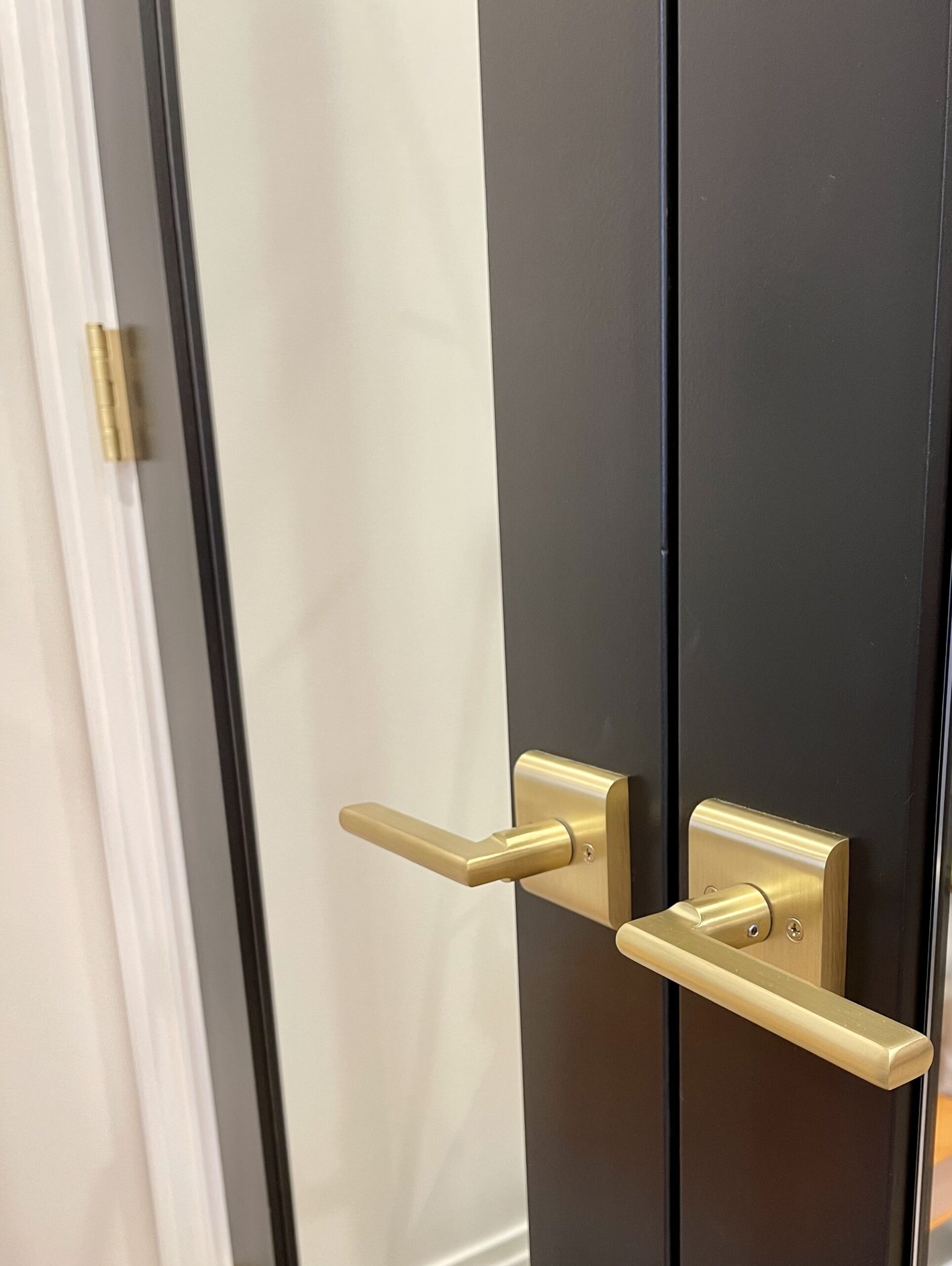 Impresa Door Handle Lever Set Satin Gold Brass – Toronto Door Hardware,  Door Levers and Door Handles