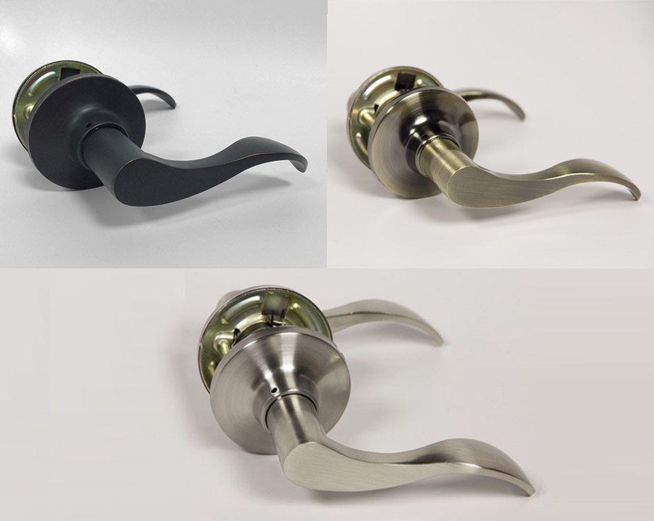 Classic Door Handle Lever Set With Round Rosette Toronto Door Hardware Door Levers And Door Handles