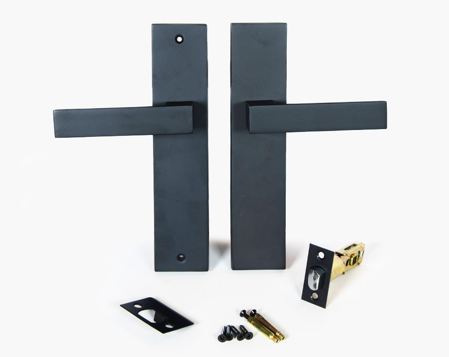 cheap black interior doors handles