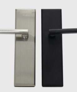 Lever sets with long plate